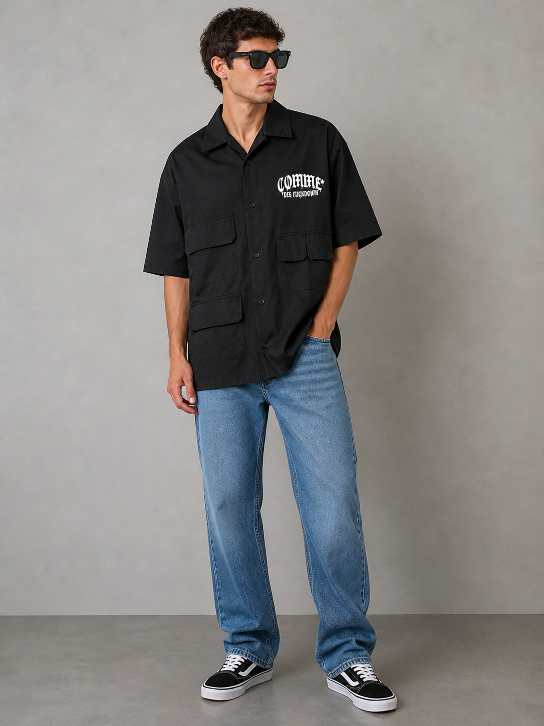 CAMICIA COMME des FACKDOWN