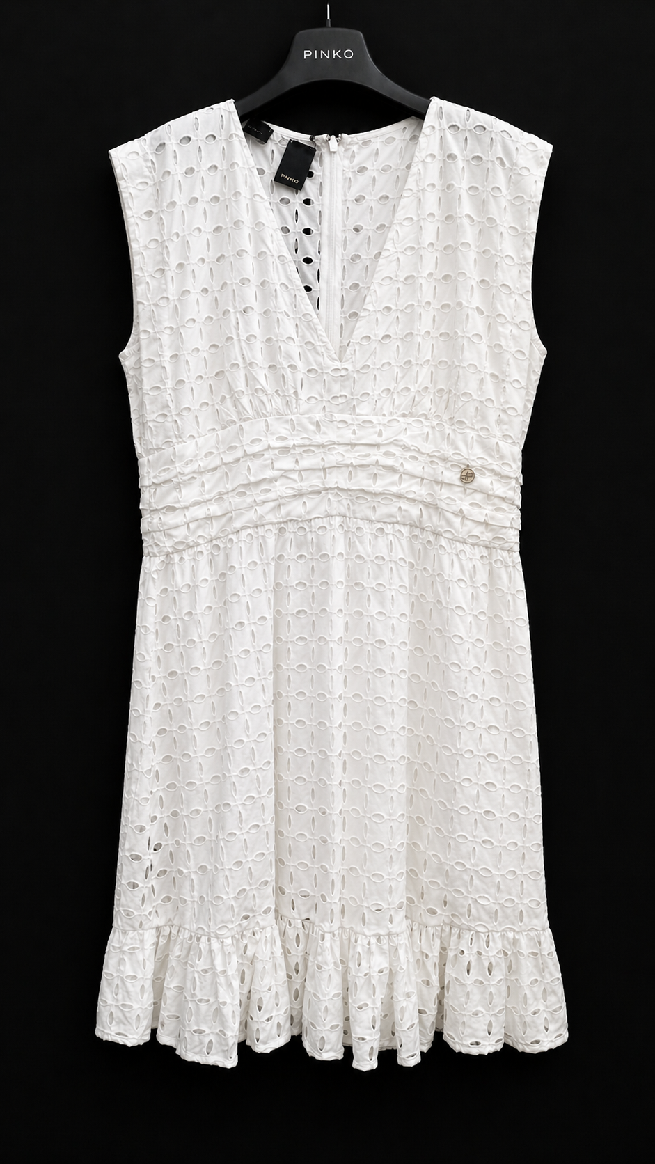 ABITO WHITE PINKO