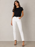 JEANS ARMANI - 5 TASCHE -BIANCO